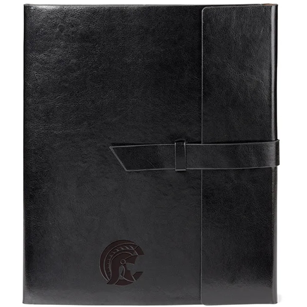 Vinyl portfolio with matching interior pen loop pen not included, brown... from ASI 88660 Spector & Co.