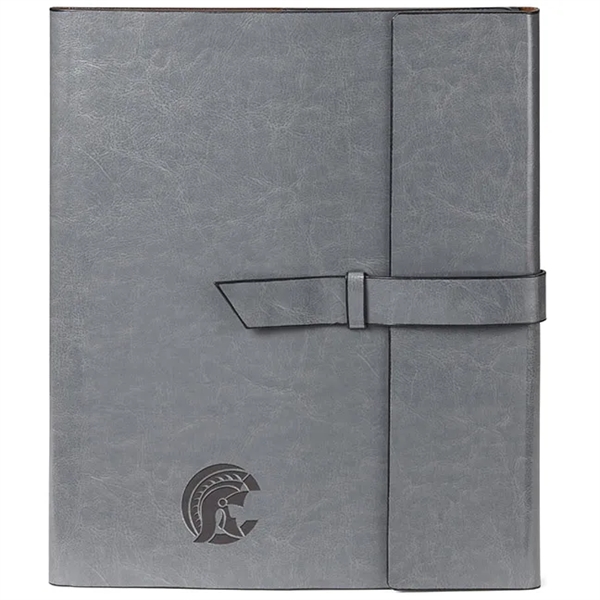 Vinyl portfolio with matching interior pen loop pen not included, brown... from ASI 88660 Spector & Co.