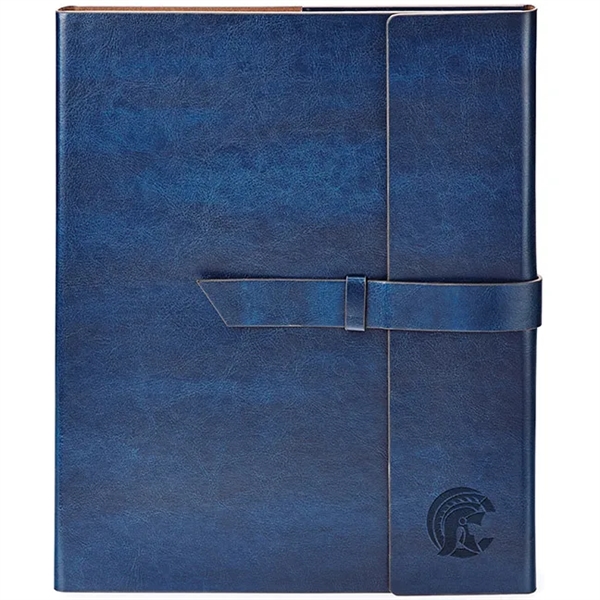 Vinyl portfolio with matching interior pen loop pen not included, brown... from ASI 88660 Spector & Co.