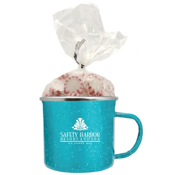 17 oz. Campfire mug; made of premium quality enamel steel... from ASI 80060 VisionUSA