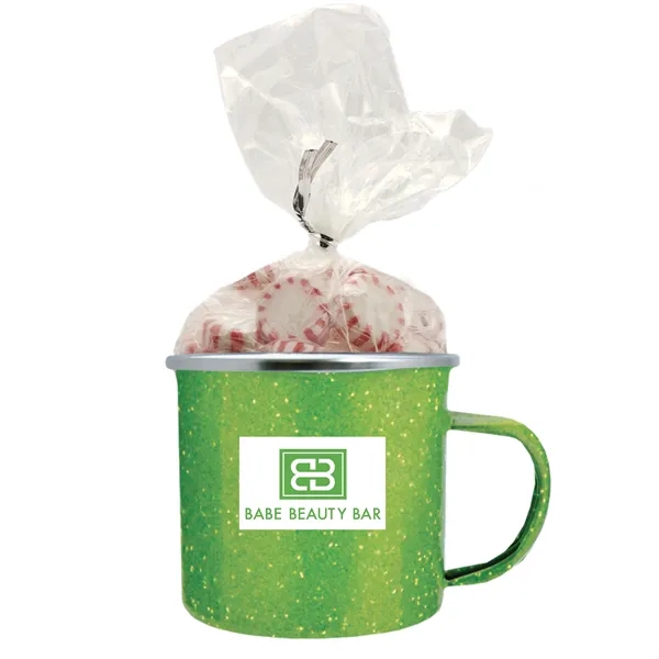 17 oz. Campfire mug; made of premium quality enamel steel... from ASI 80060 VisionUSA