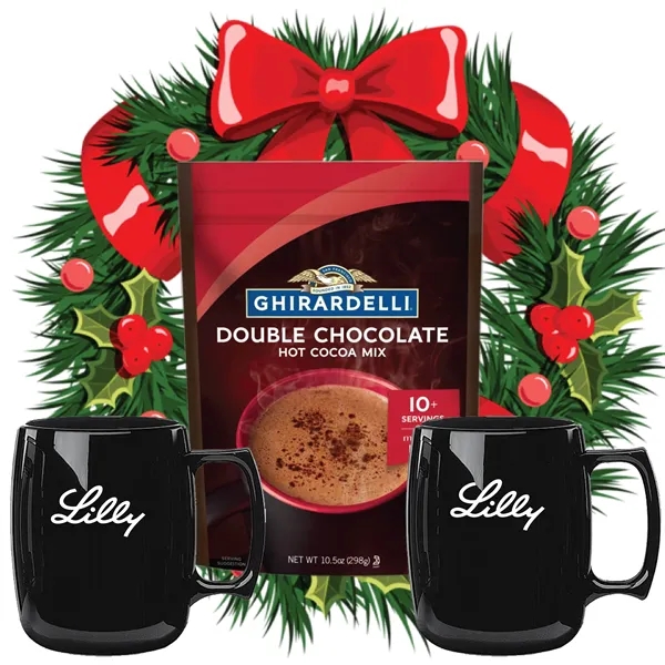 Cozy Courier Gift Set: 2 Acrylic Courier mugs and a 10.5... from ASI 80060 VisionUSA