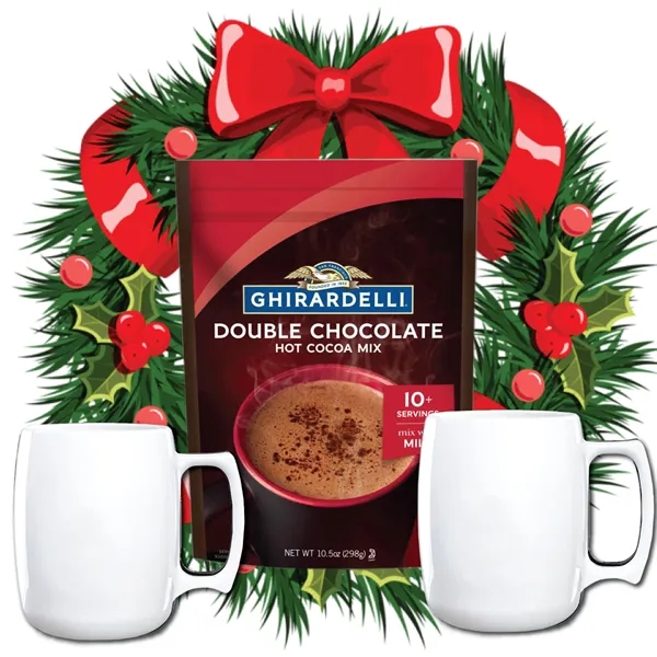 Cozy Courier Gift Set: 2 Acrylic Courier mugs and a 10.5... from ASI 80060 VisionUSA