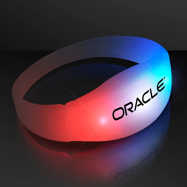 Steady LED Illumination Stretch Bracelet; Blank and Imprinted Pricing... from ASI 34194 ALightPromos