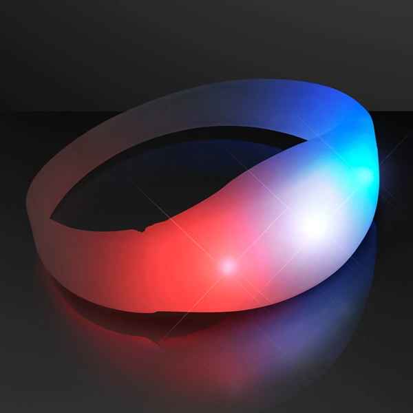 Steady LED Illumination Stretch Bracelet; Blank and Imprinted Pricing... from ASI 34194 ALightPromos
