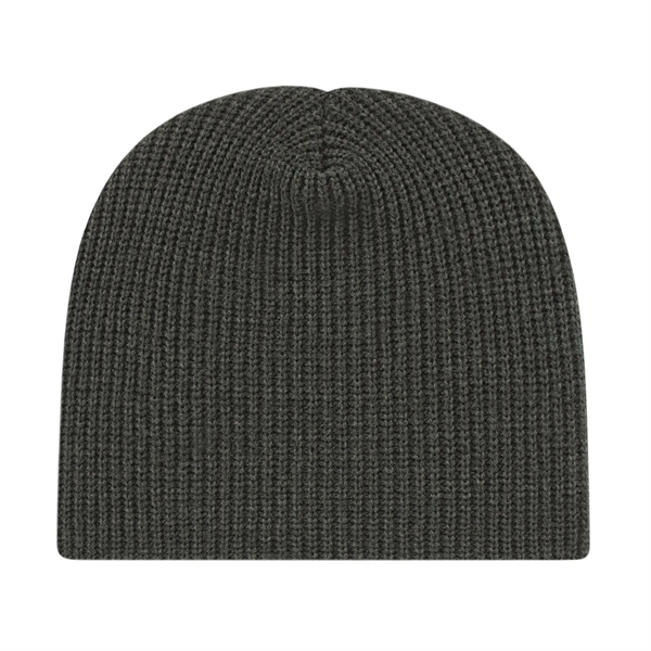 The Ribbed Knit Beanie is a 100% acrylic full rib knit... from ASI 43792 Cap America Inc