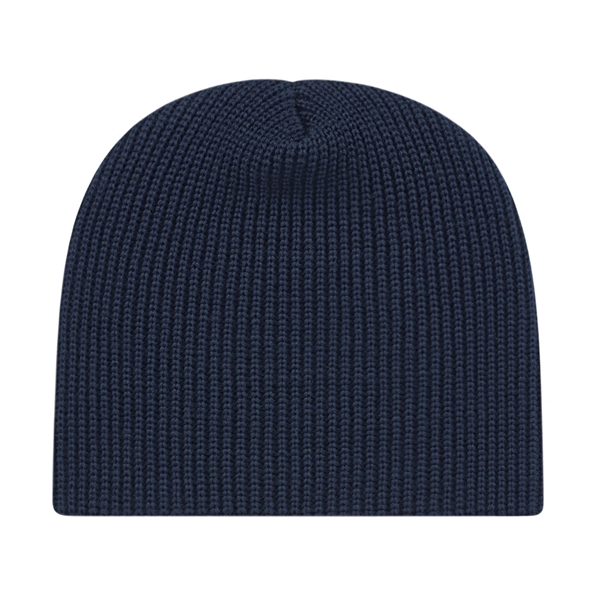The Ribbed Knit Beanie is a 100% acrylic full rib knit... from ASI 43792 Cap America Inc