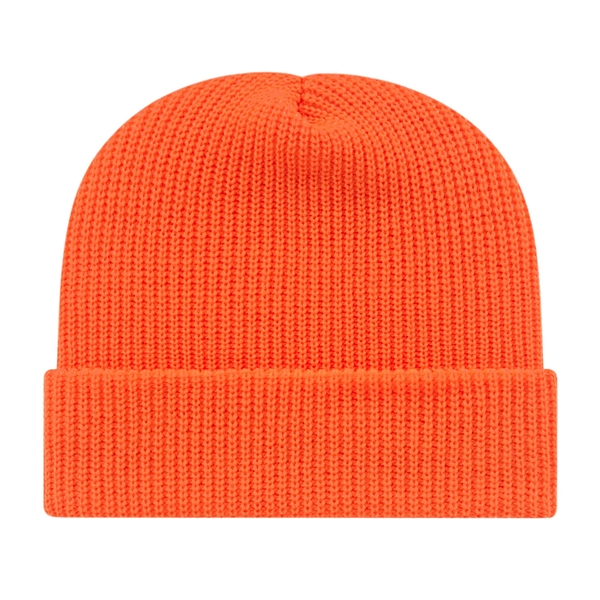 In Stock Ribbed Knit Cap with Cuff... from ASI 43792 Cap America Inc