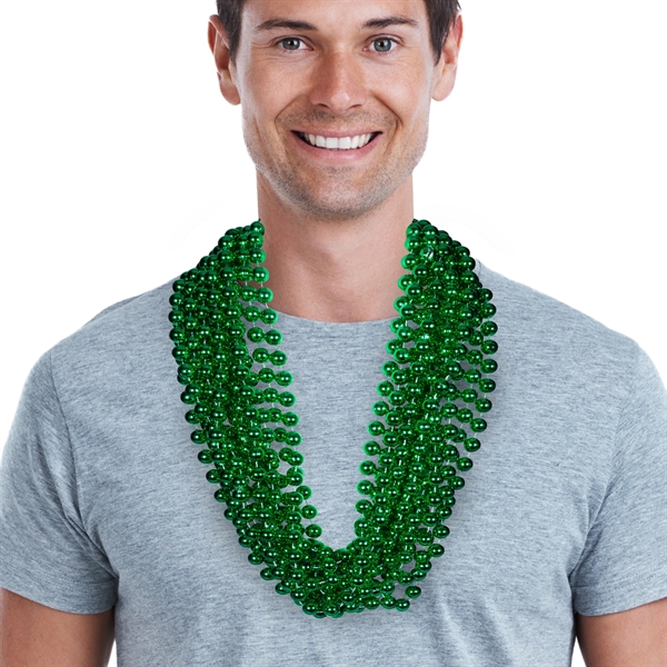 33" necklace of 12mm beads.... from ASI 42016 Brighter Promotions Inc / Chemical Light™ Liquid Light