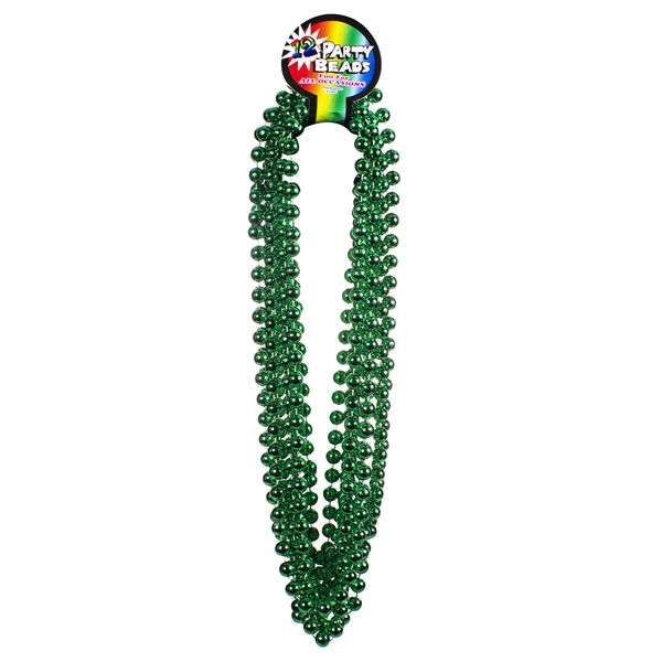 33" necklace of 12mm beads.... from ASI 42016 Brighter Promotions Inc / Chemical Light™ Liquid Light