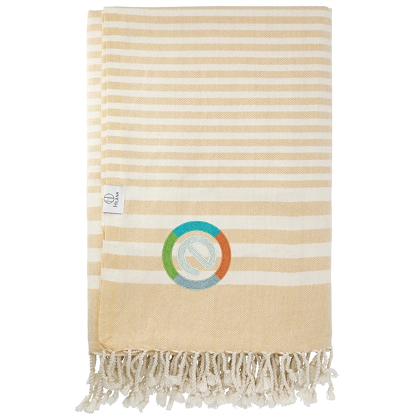 71" x 59" blanket made with 50% recycled cotton.... from ASI 66887 PCNA / Leeds
