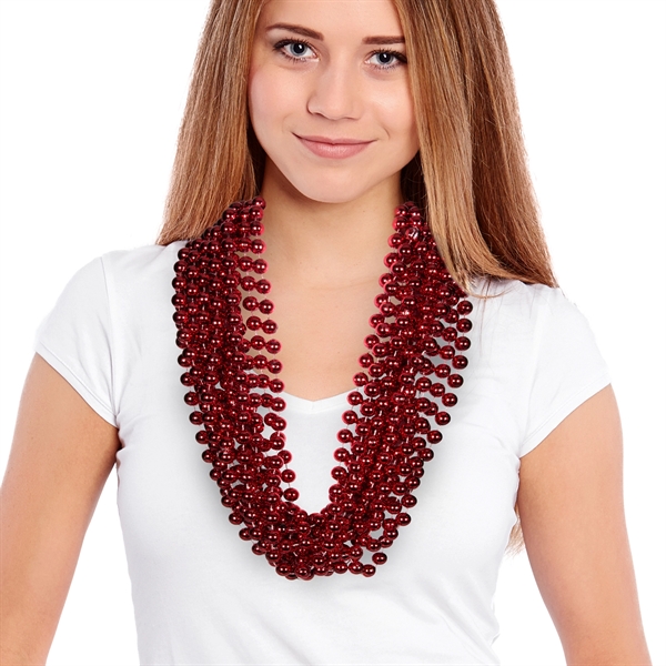 33" necklace of 12mm beads.... from ASI 42016 Brighter Promotions Inc / Chemical Light™ Liquid Light