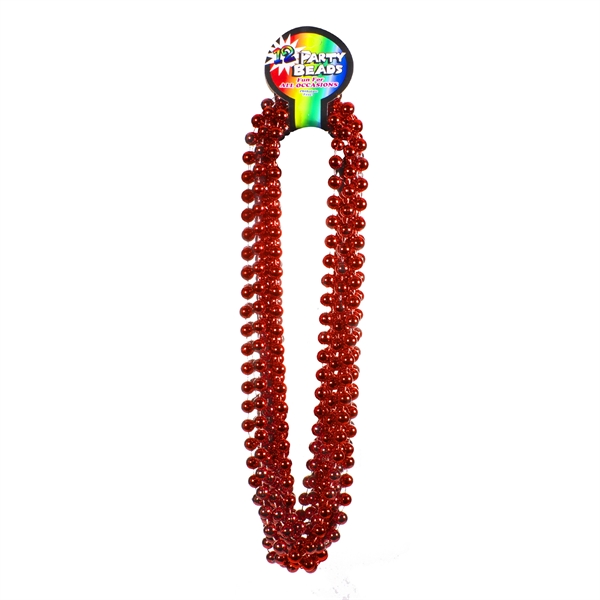 33" necklace of 12mm beads.... from ASI 42016 Brighter Promotions Inc / Chemical Light™ Liquid Light