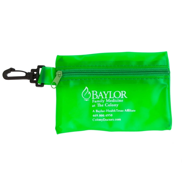 Zippered pouch with hook clip.... from ASI 90859 Tempo Industries Inc / Tempoline