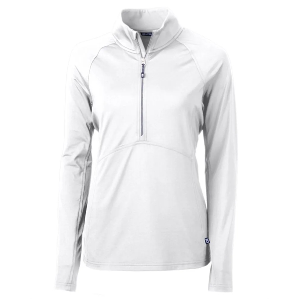 Women's pullover with a half-zip, raglan sleeves, and locker loop.... from ASI 47965 Cutter & Buck