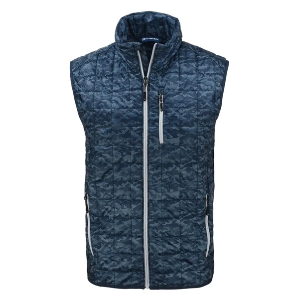 Men's puffer vest with a full-zip, insulation, wind and water resistance,... from ASI 47965 Cutter & Buck
