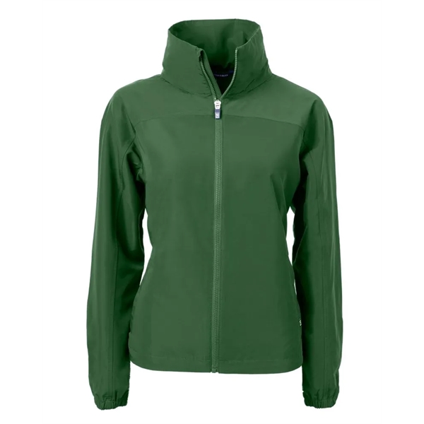 Women's jacket with a full-zip, wind and water resistance, and hood.... from ASI 47965 Cutter & Buck