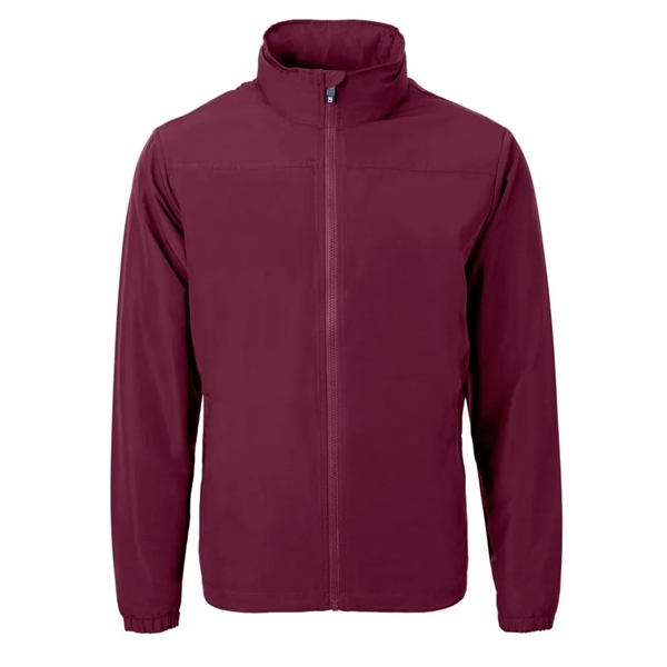 Men's jacket with a full-zip, wind and water resistance, hood, and... from ASI 47965 Cutter & Buck
