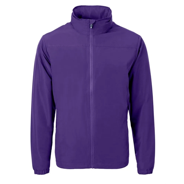 Men's jacket with a full-zip, wind and water resistance, hood, and... from ASI 47965 Cutter & Buck