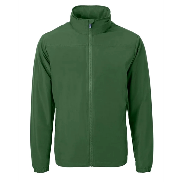 Men's jacket with a full-zip, wind and water resistance, hood, and... from ASI 47965 Cutter & Buck