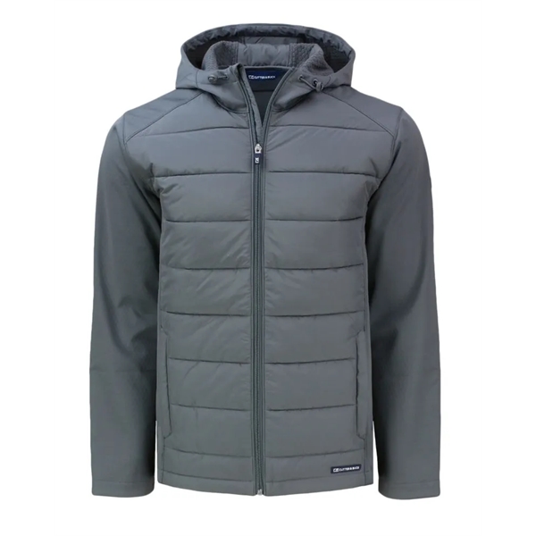 Men's jacket with a full-zip, hood, and wind and water resistance.... from ASI 47965 Cutter & Buck