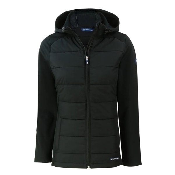 Women's jacket with a full-zip, hood, and wind and water resistance.... from ASI 47965 Cutter & Buck