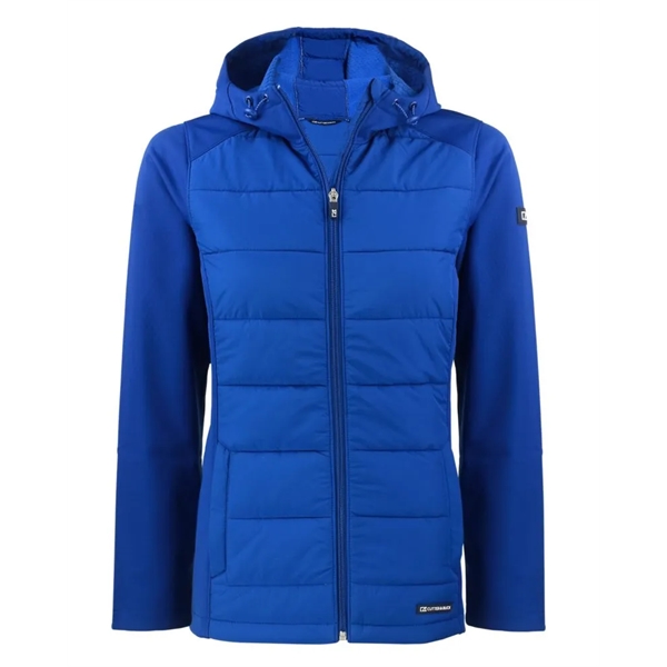 Women's jacket with a full-zip, hood, and wind and water resistance.... from ASI 47965 Cutter & Buck