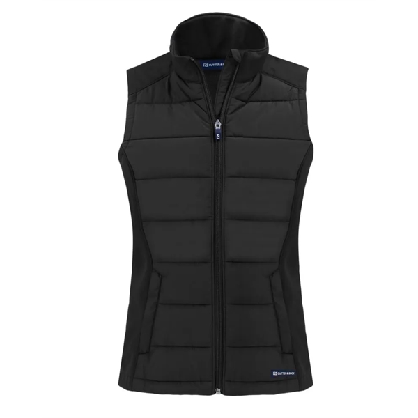 Women's vest with a full-zip and wind and water resistance.... from ASI 47965 Cutter & Buck