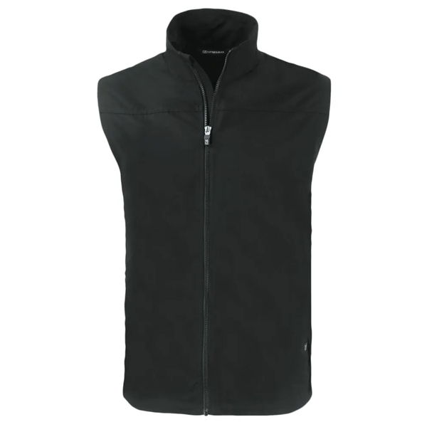 Men's vest with a full-zip, wind and water resistance, drawcord, and... from ASI 47965 Cutter & Buck