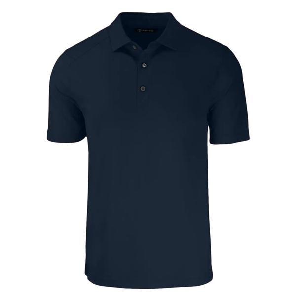 Men's polo with short sleeves, 4-way stretch, moisture-wicking performance, and UPF50+... from ASI 47965 Cutter & Buck