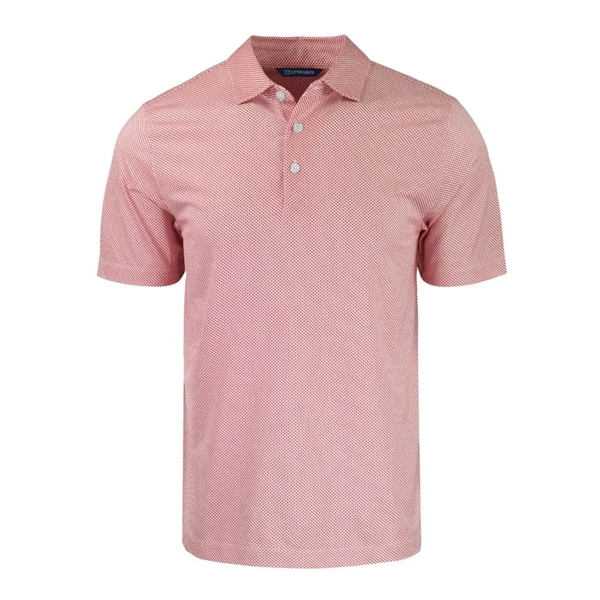 Men's polo with short sleeves, 4-way stretch, moisture-wicking performance, and UPF50+... from ASI 47965 Cutter & Buck