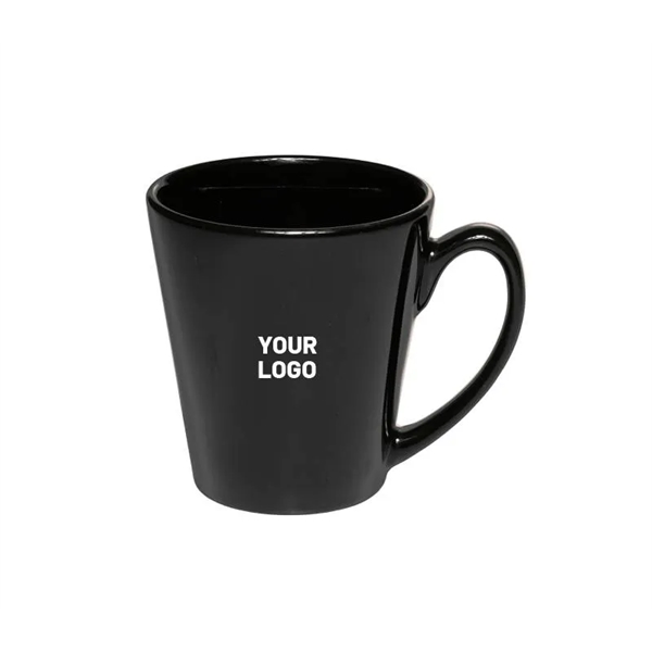 Glossy Latte Ceramic Mug, 12 oz. capacity plus 1 color silkscreen... from ASI 37218 Athena Promo (tm)