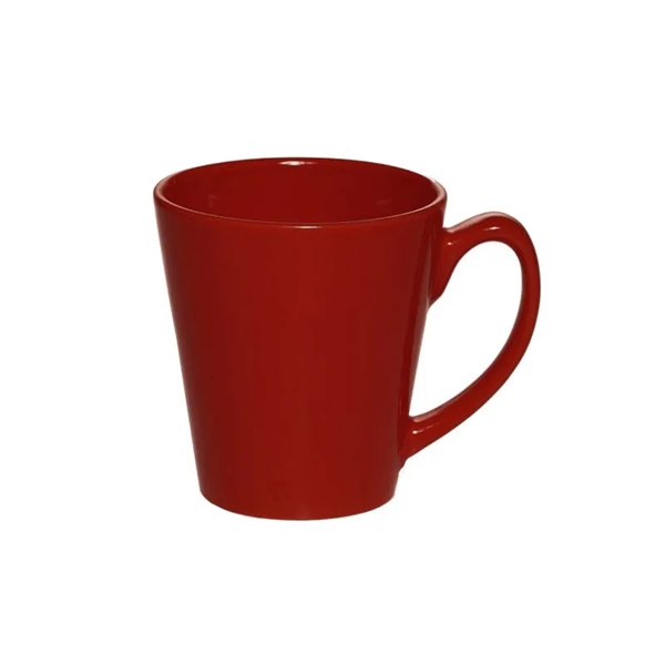 Glossy Latte Ceramic Mug, 12 oz. capacity plus 1 color silkscreen... from ASI 37218 Athena Promo (tm)