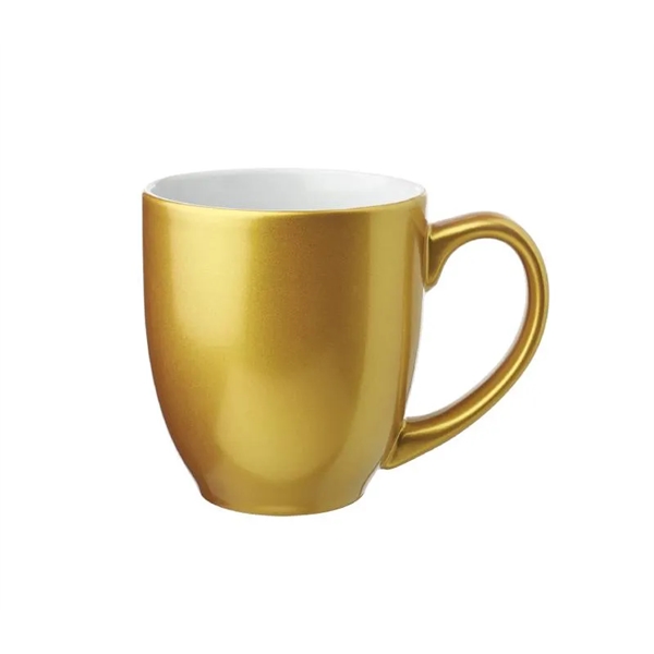 Metallic Stoneware Mug, 16 oz. capacity plus 1 color silkscreen imprint... from ASI 37218 Athena Promo (tm)