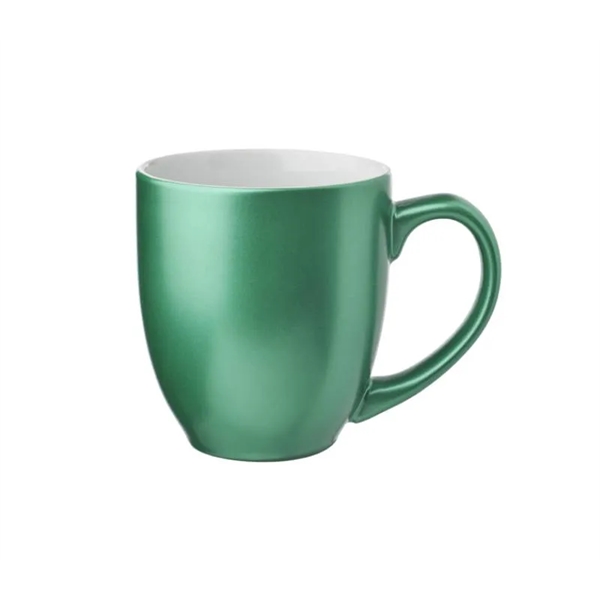 Metallic Stoneware Mug, 16 oz. capacity plus 1 color silkscreen imprint... from ASI 37218 Athena Promo (tm)