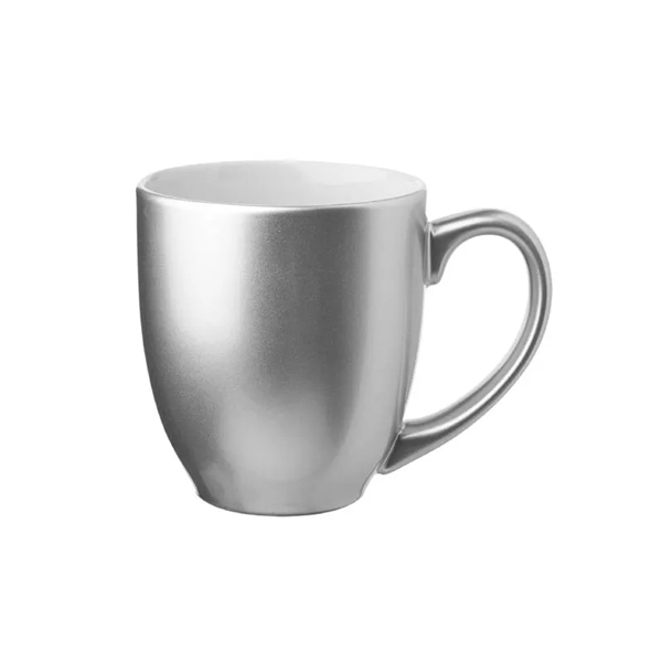 Metallic Stoneware Mug, 16 oz. capacity plus 1 color silkscreen imprint... from ASI 37218 Athena Promo (tm)
