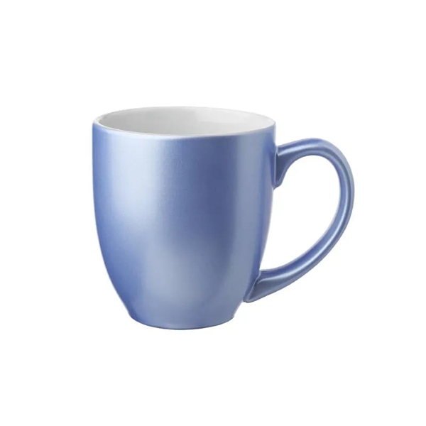 Metallic Stoneware Mug, 16 oz. capacity plus 1 color silkscreen imprint... from ASI 37218 Athena Promo (tm)