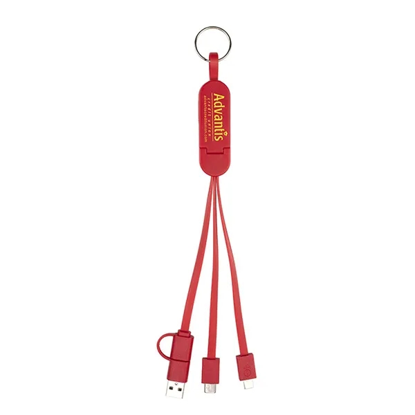 5-in-1 cable with USB, USB-C and Micro USB connectors with device... from ASI 62660 Innovation Line