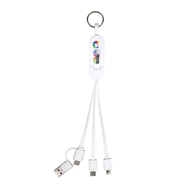 5-in-1 cable with USB, USB-C and Micro USB connectors with device... from ASI 62660 Innovation Line