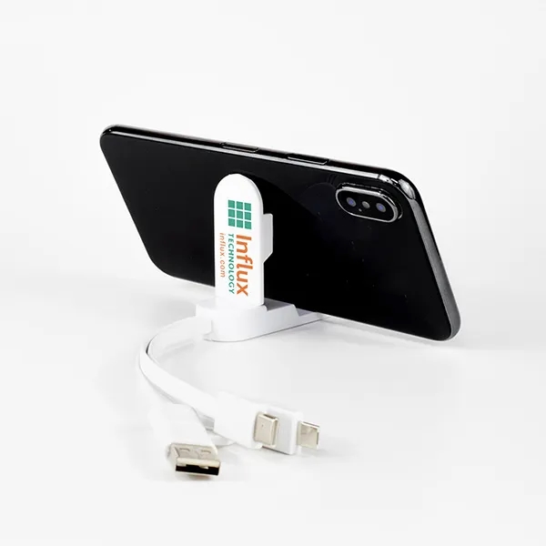 5-in-1 cable with USB, USB-C and Micro USB connectors with device... from ASI 62660 Innovation Line