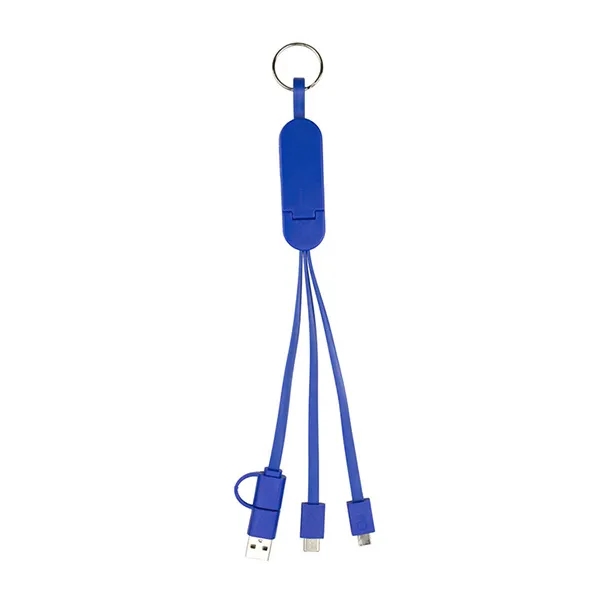 5-in-1 cable with USB, USB-C and Micro USB connectors with device... from ASI 62660 Innovation Line