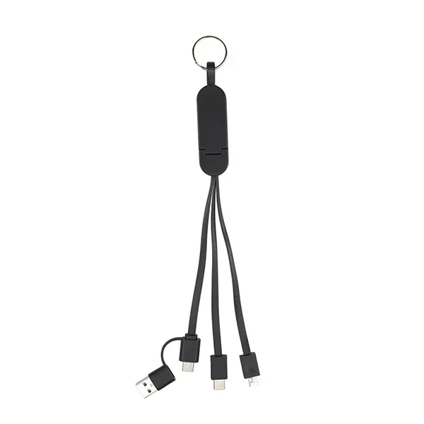 5-in-1 cable with USB, USB-C and Micro USB connectors with device... from ASI 62660 Innovation Line