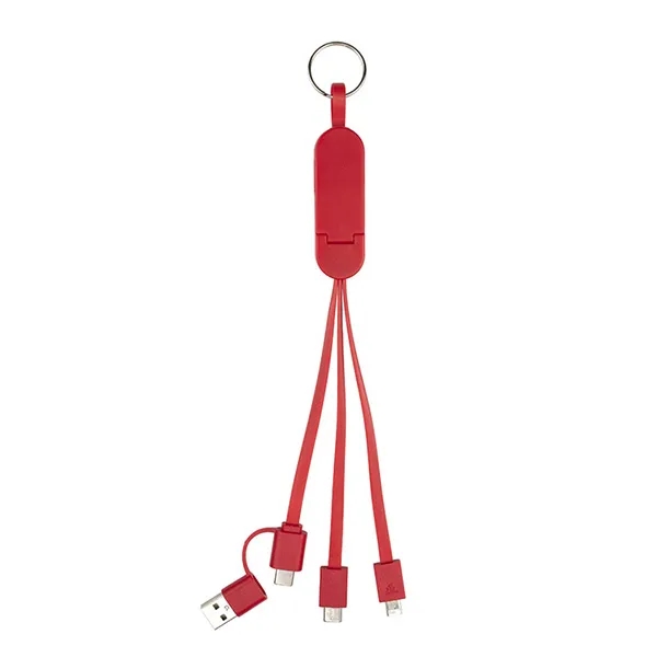 5-in-1 cable with USB, USB-C and Micro USB connectors with device... from ASI 62660 Innovation Line