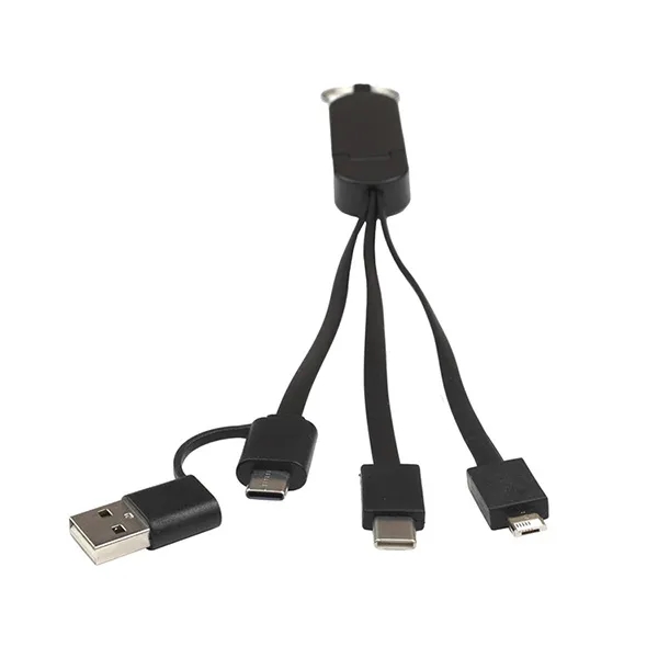 5-in-1 cable with USB, USB-C and Micro USB connectors with device... from ASI 62660 Innovation Line