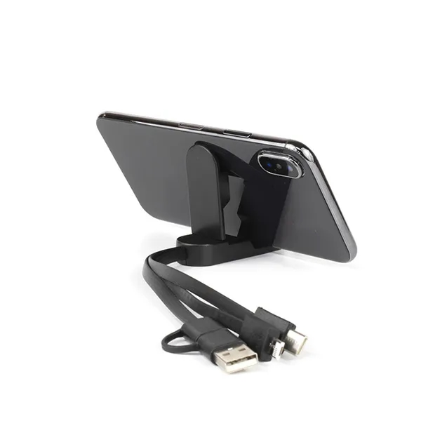 5-in-1 cable with USB, USB-C and Micro USB connectors with device... from ASI 62660 Innovation Line