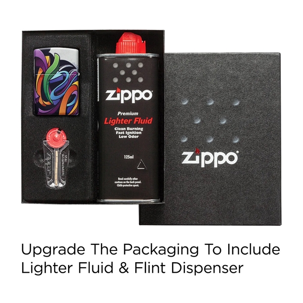 Fully customize your Zippo Windproof lighter with our 360 degree wrap... from ASI 46170 Compass Industries Inc