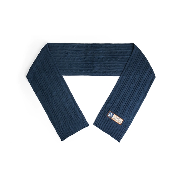 The Cable Knit Scarf is a luxurious winter essential, expertly crafted... from ASI 45657 Pop! Promos