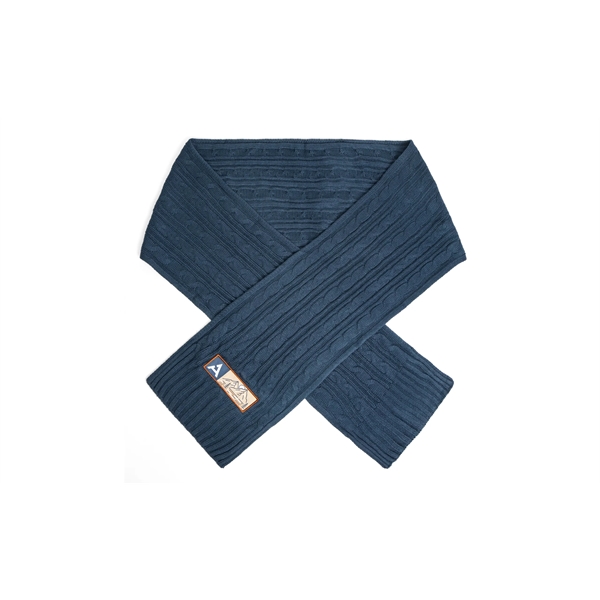 The Cable Knit Scarf is a luxurious winter essential, expertly crafted... from ASI 45657 Pop! Promos