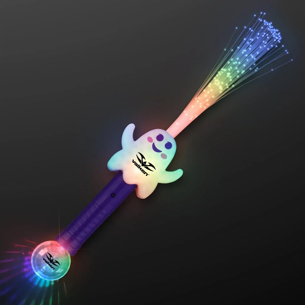 Light Up Ghost Wands, LED Fiber Optics; Blank & Custom Impirnt... from ASI 34194 ALightPromos