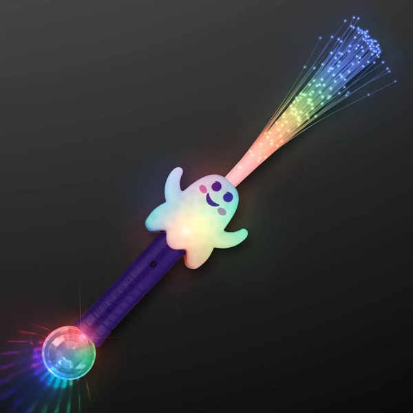 Light Up Ghost Wands, LED Fiber Optics; Blank & Custom Impirnt... from ASI 34194 ALightPromos
